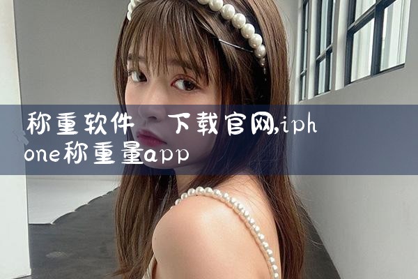 称重软件 下载官网