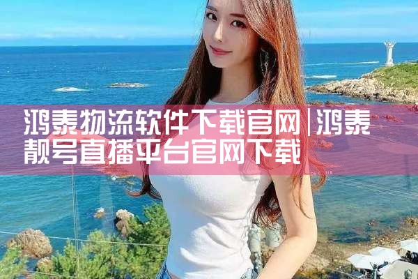 鸿泰物流软件下载官网